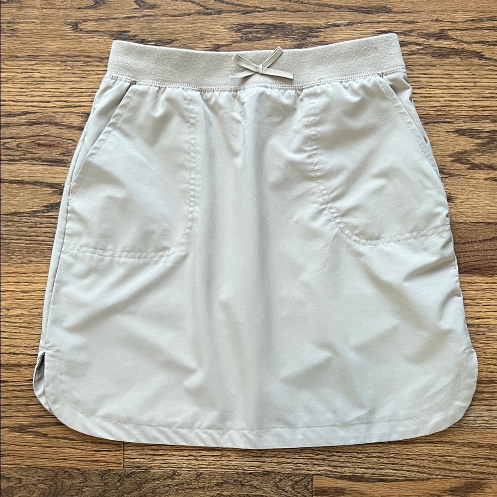 Girls’ Izod Khaki Uniform Skort